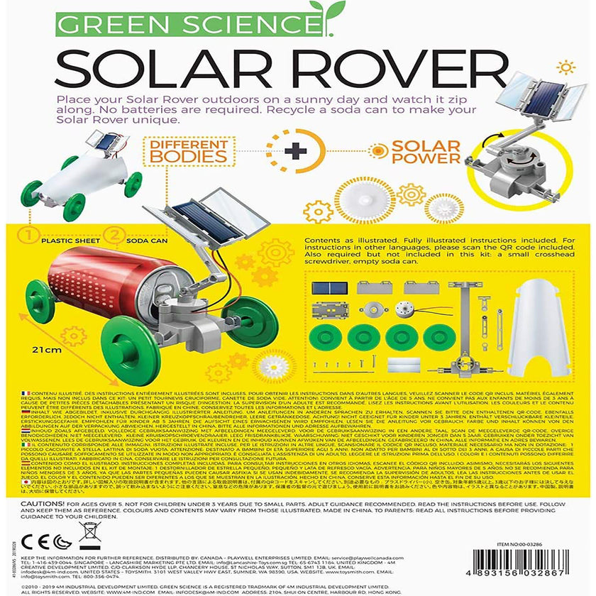 4M Green Science Solar Rover