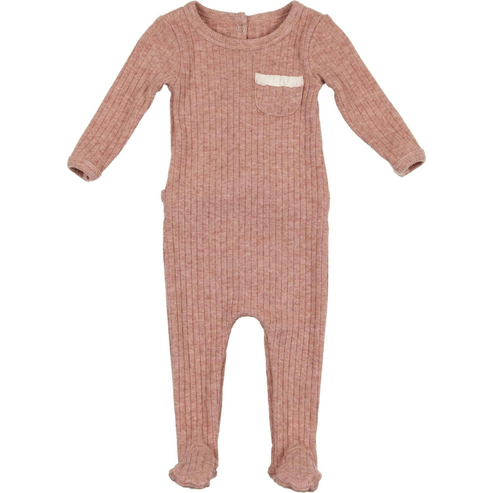 Ruffle Pocket Footie