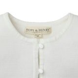 Cropped Curved Hem Cardigan - Baby