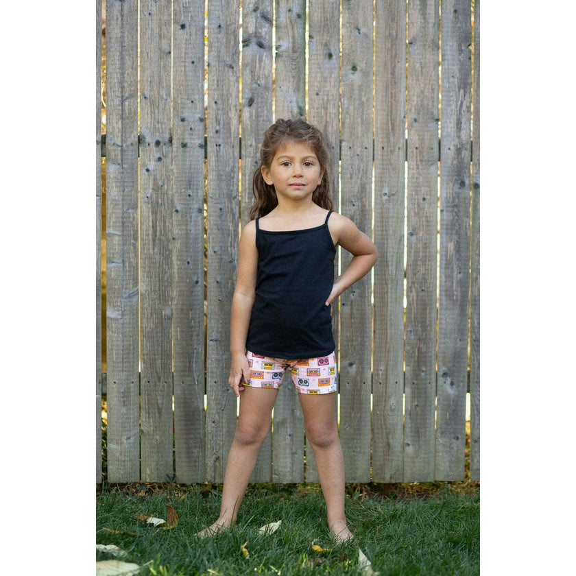Biker Shorts in Cassettes/Stars