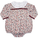 Fall Acorns Bubble Romper