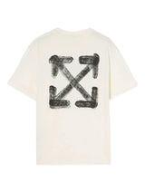 White Arrow Sponge T-Shirt