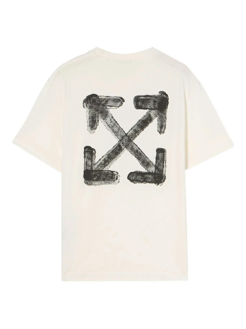 White Arrow Sponge T-Shirt