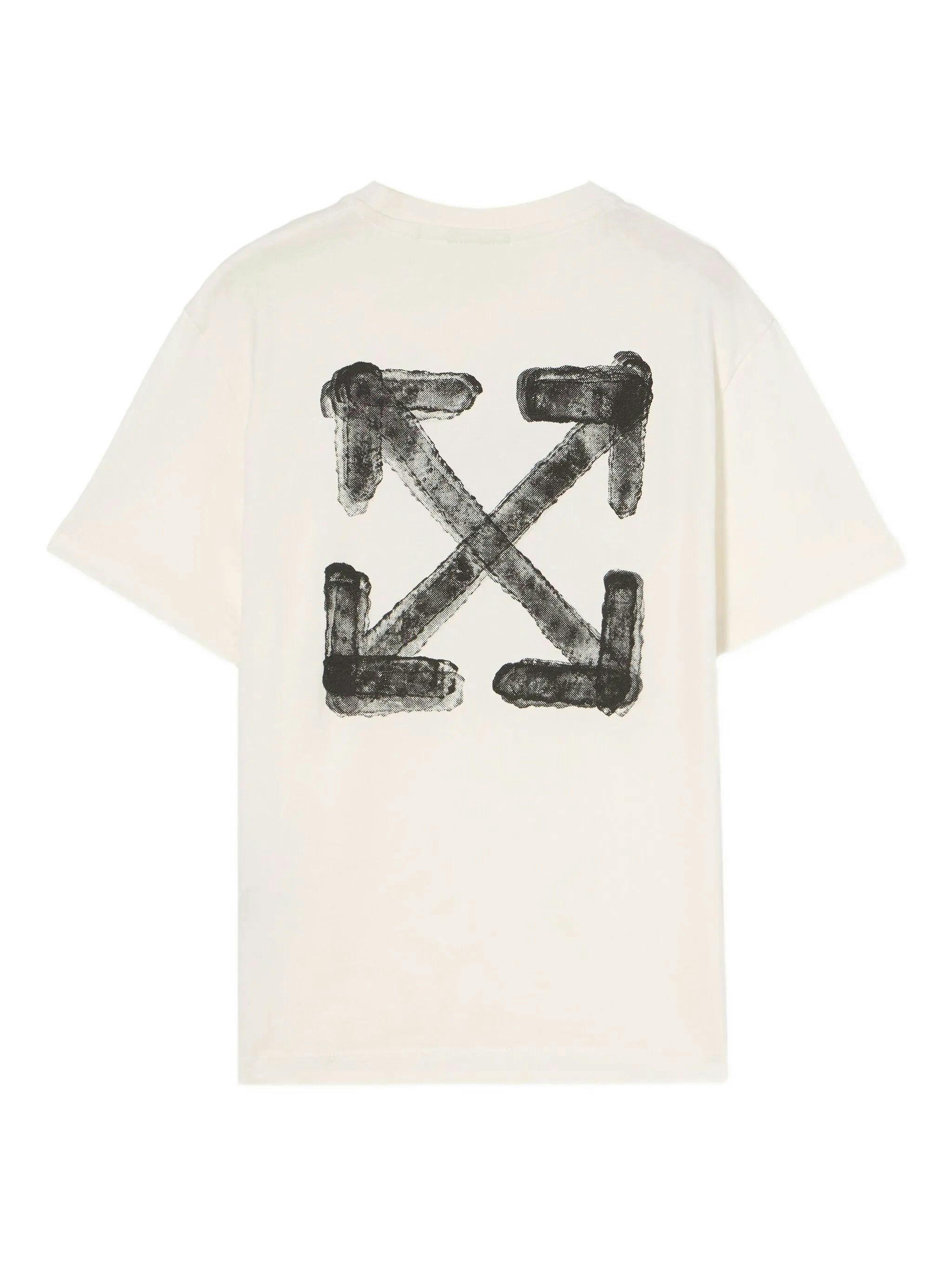 White Arrow Sponge T-Shirt