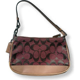 Vintage Coach Signature Demi Shoulder Bag