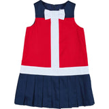 Finewale Pique Dress With Bow