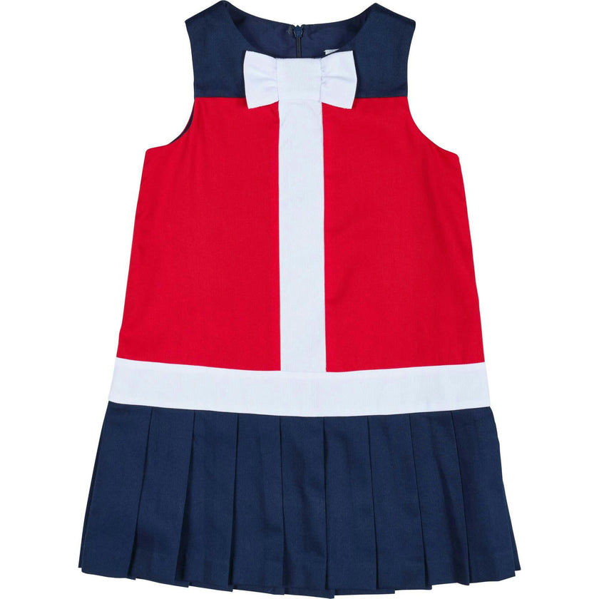 Finewale Pique Dress With Bow