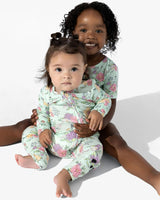 Petals & Posies Bamboo Kids Pajama Short Set
