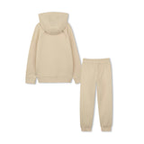 Beige Trim Detail Tracksuit