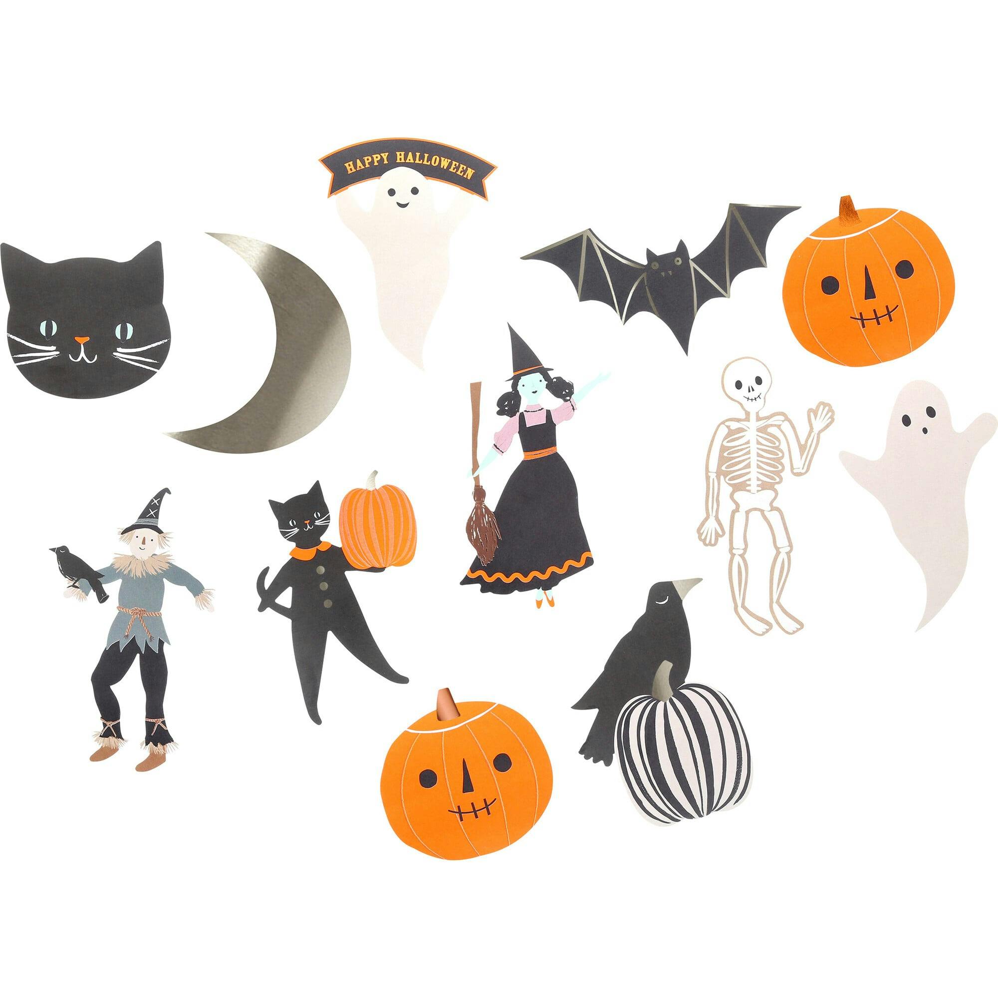 Halloween Shaped Stickers
