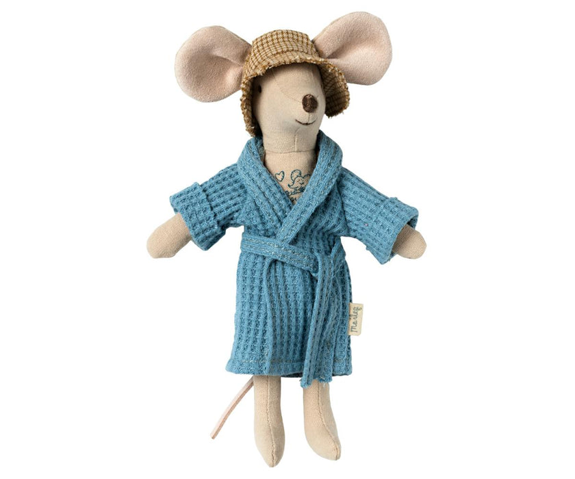 Bathrobe - Dusty Blue, Dad/Mum Mouse
