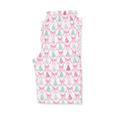 Bow Trellis Tree - Adult Long Sleeve Coat Style with Pants