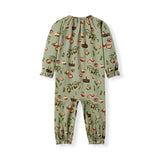 Apple Orchard Corduroy Ruffle Snap Jumper
