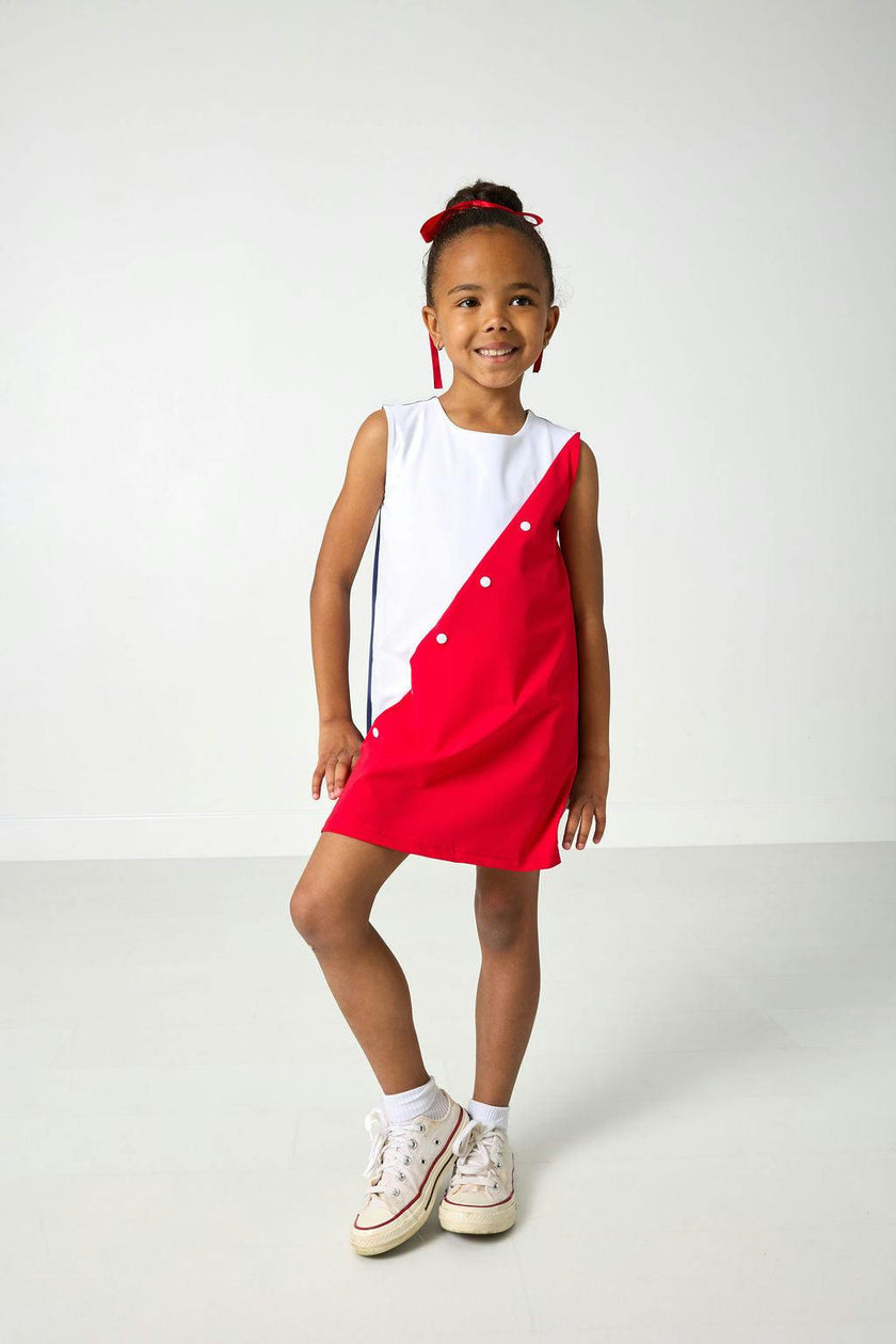 red split play dress