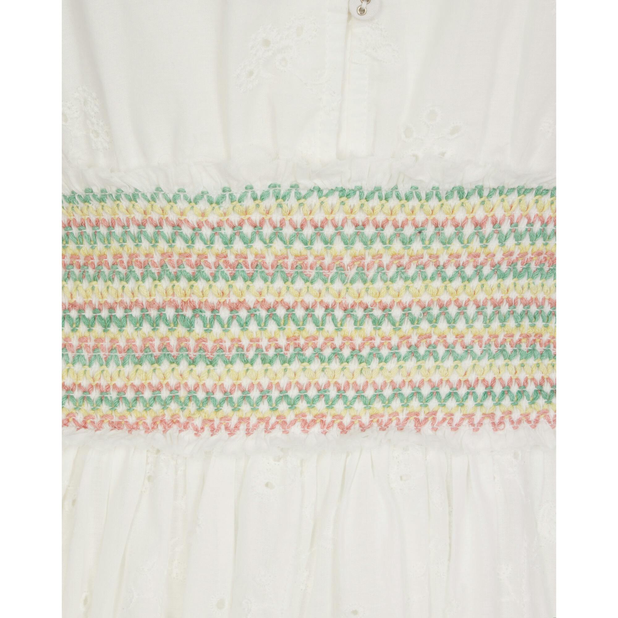 Gracie Dress in White Alyssum