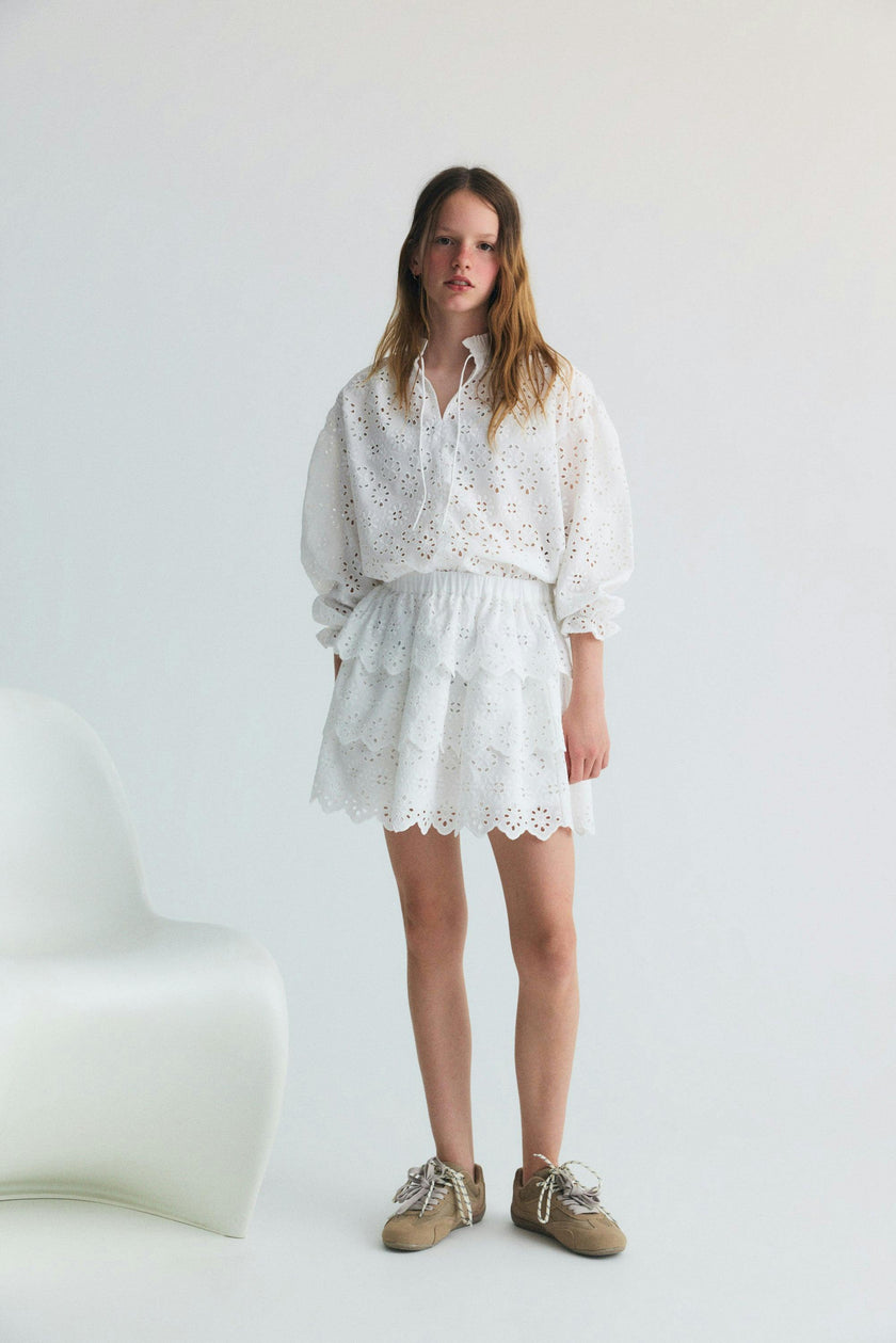 Sakura Teen Skirt Pure Cloud