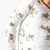 Yuletide Bamboo Kids Pajamas