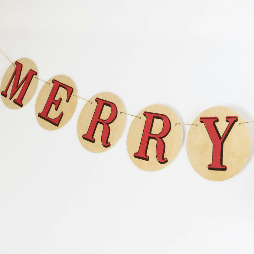 Meri Meri x John Derian Christmas Garland Set