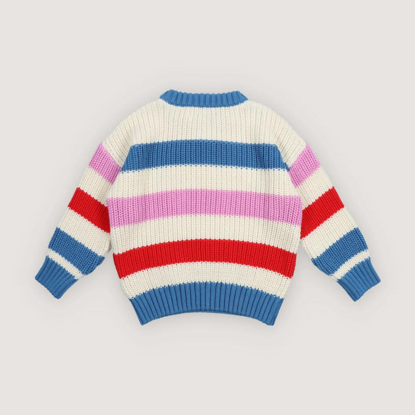 Celosia Jumper Iris Whisper Stripes