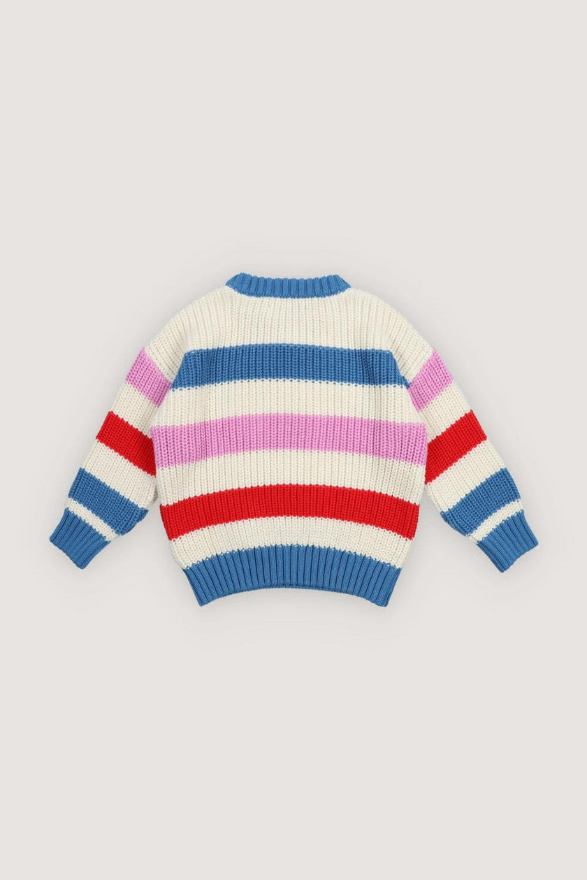Celosia Jumper Iris Whisper Stripes