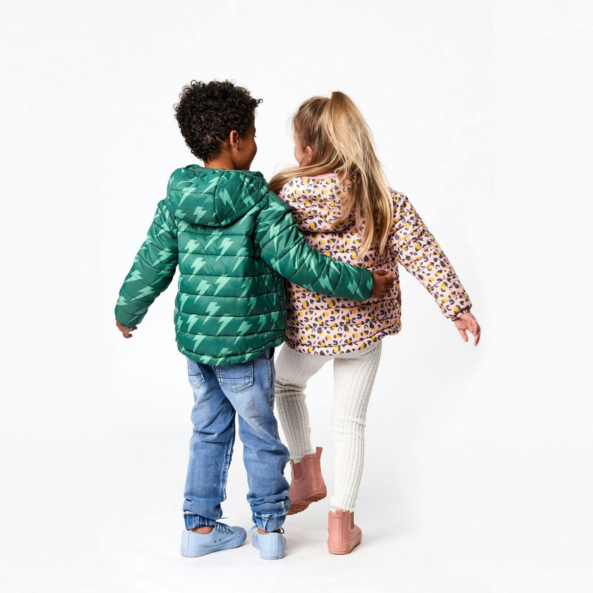 Leopard Love 2 in 1 Puffer Jacket