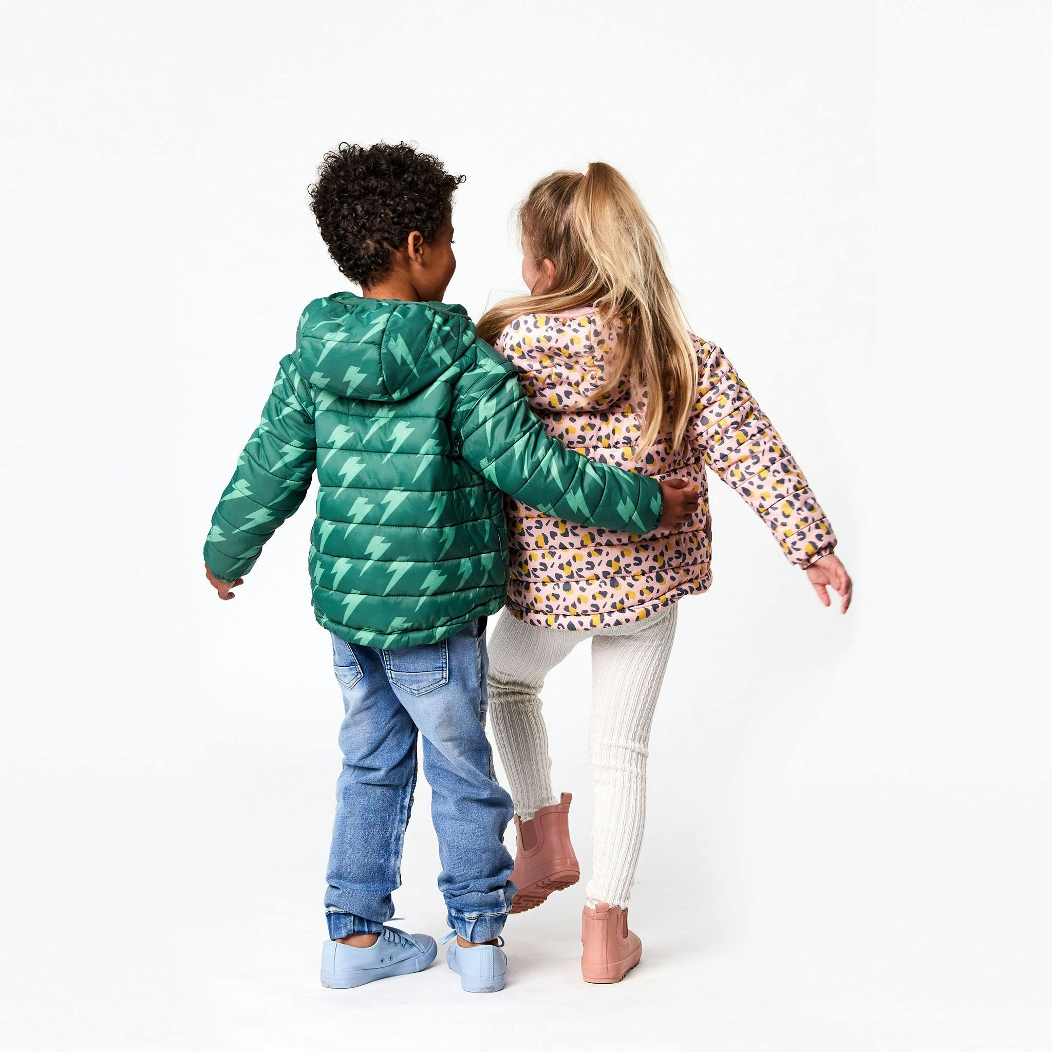 Leopard Love 2 in 1 Puffer Jacket