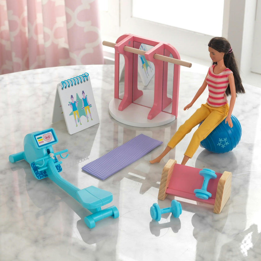 Dollhouse Accessory Pack: Home Gym