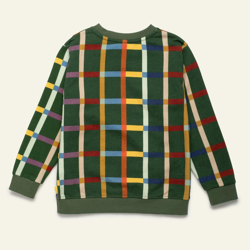 Fall Grid Sweatshirt