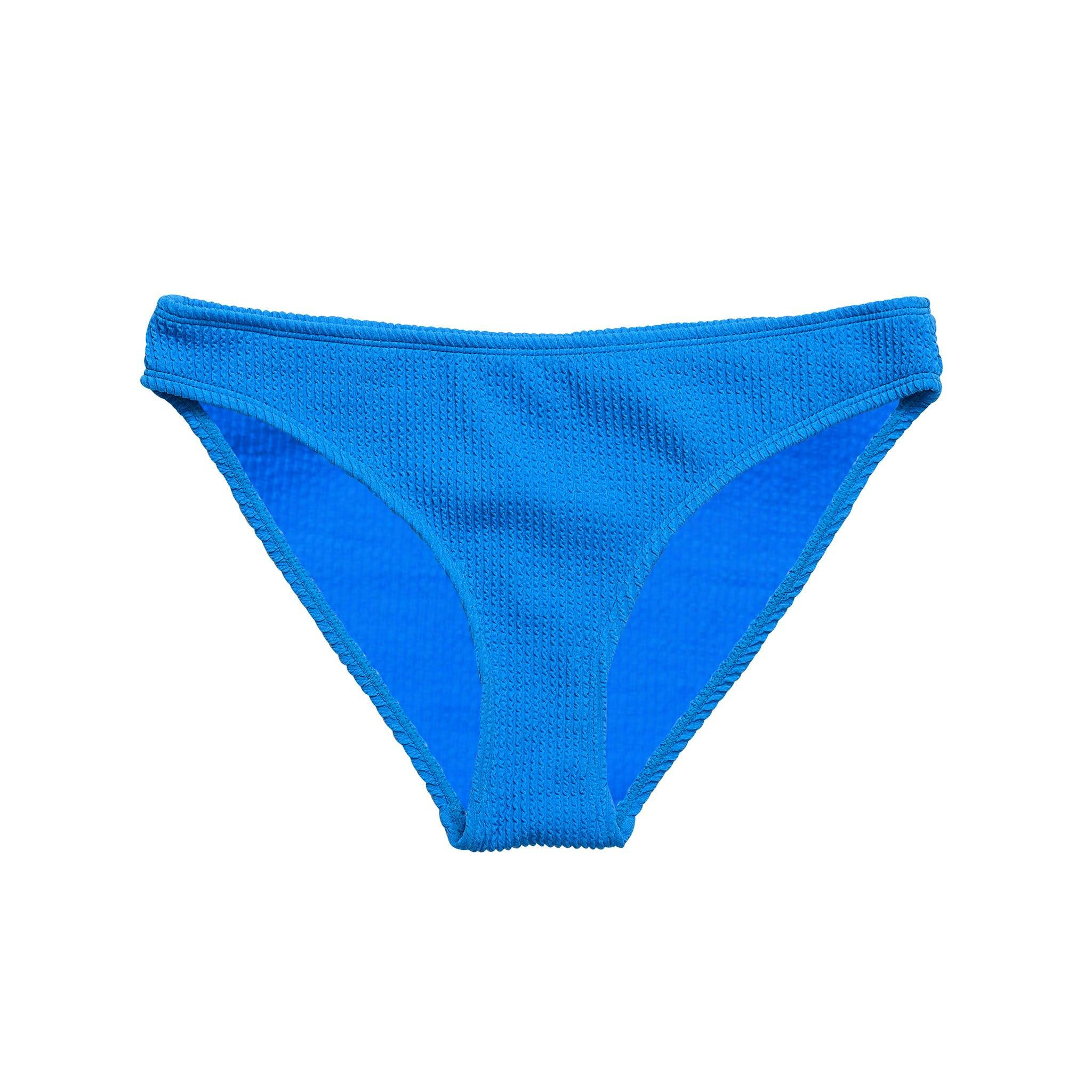 Womens Marine Blue Bikini Bottom