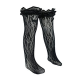 Layered Ruffle Bow Socks