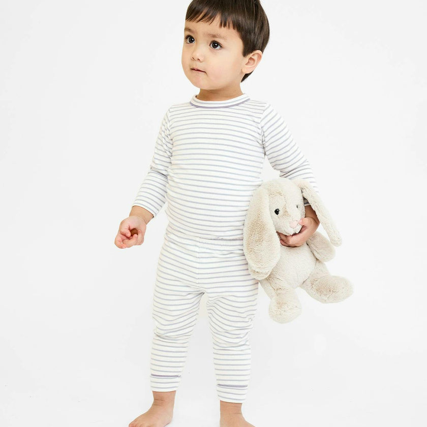Andy Baby Legging, Cloud Mini Stripe