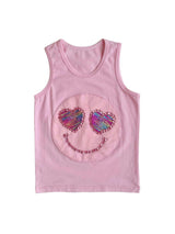 Emoji Patch Sequin Tank