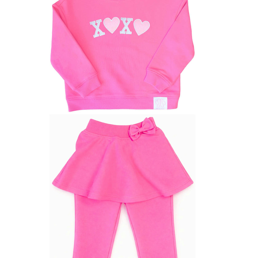 XO Skirted Sweatsuit