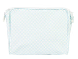 The Go Bag in Blue Gingham