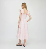 The Ellie Nap Dress - Pink Variegated Stripe