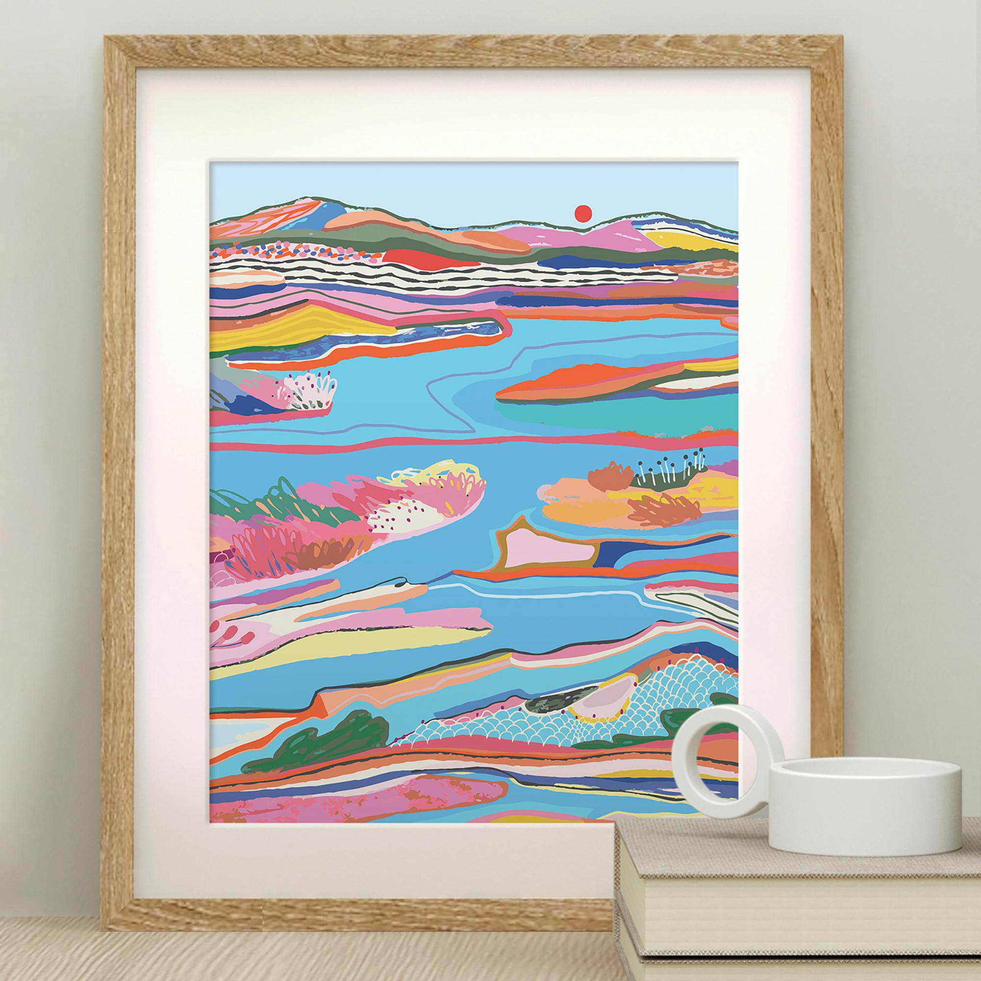 JOS: Paint by Numbers - Lake Windereme