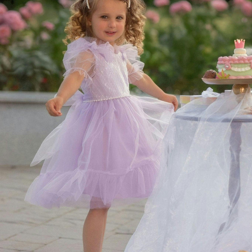 Dreamy Lilac Princess Dress