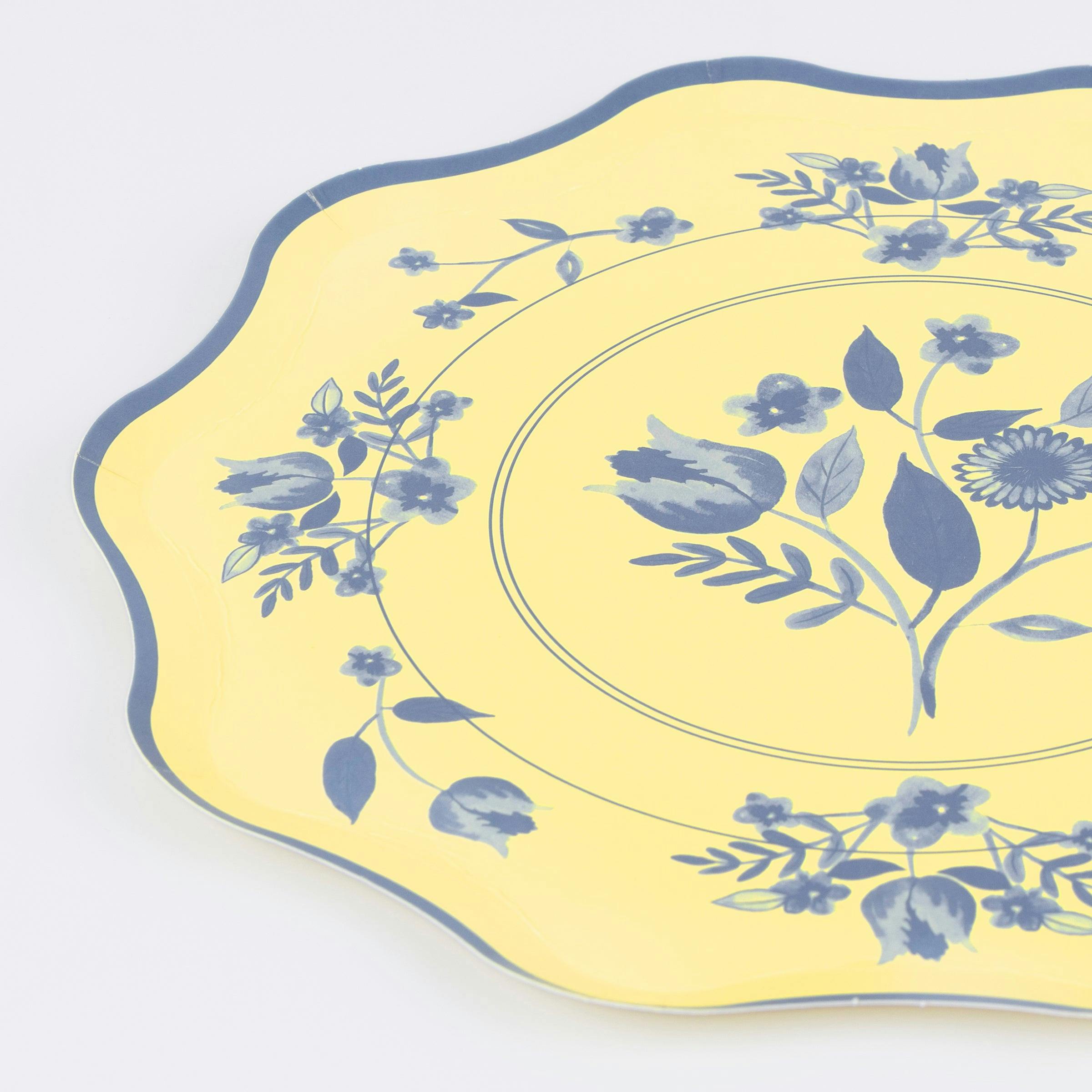 Vintage Botanical Side Plates
