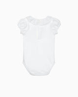 Baby Short-Sleeved Cherry Heart Bodysuit