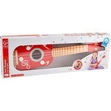 Kid's Wooden 21" Toy Ukulele in Red for Toddlers