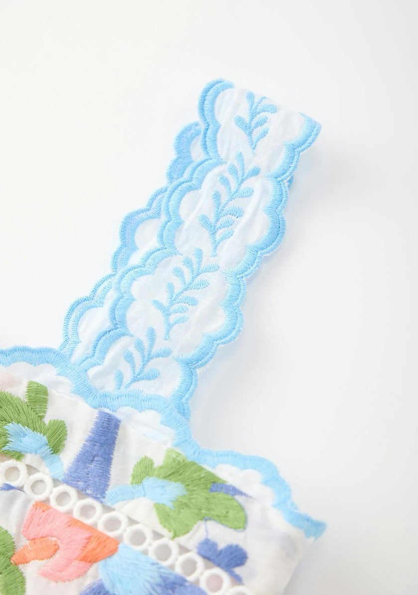 Sarah Embroidered Top
