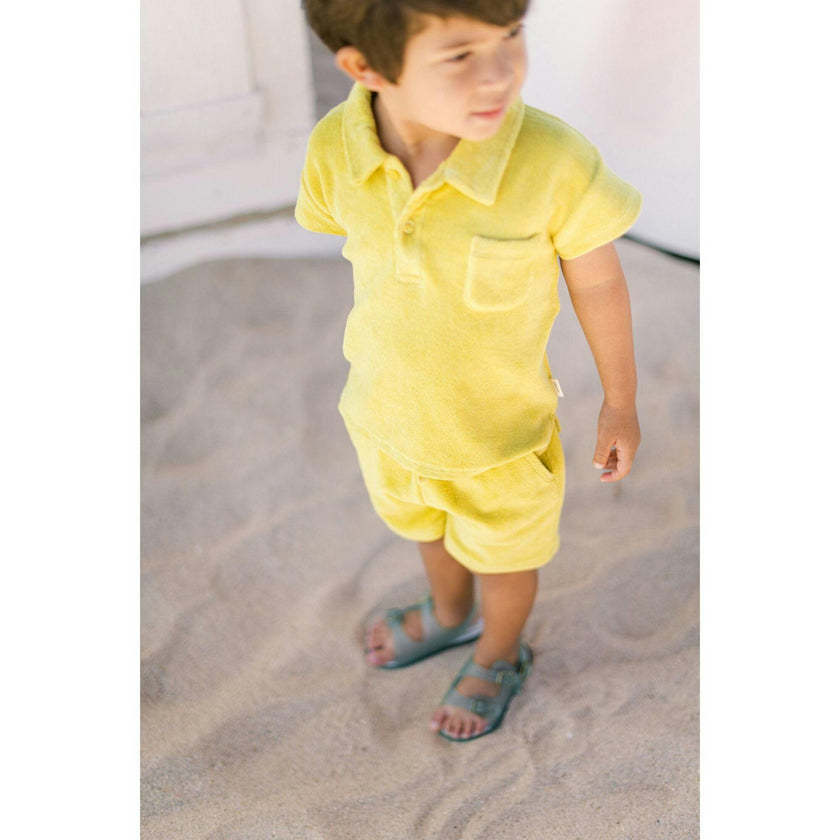 Classic Terry Board Short, Yellow