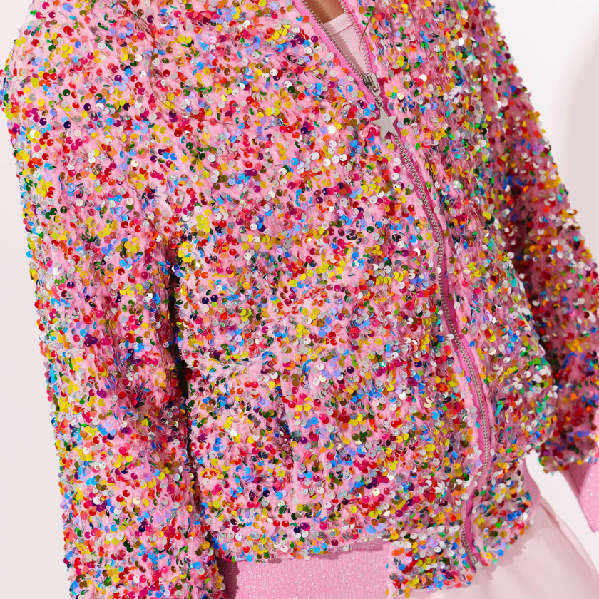 Confetti Shimmer Party Bomber