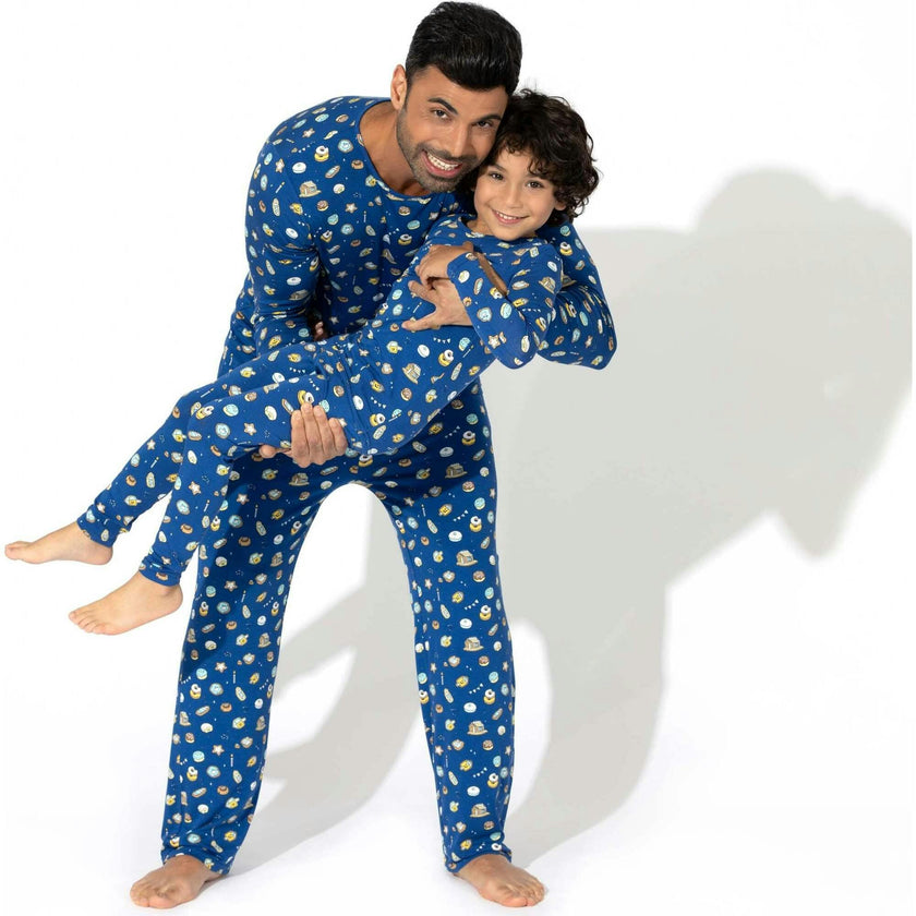 Hanukkah Cookies Bamboo Men's Pajama Set