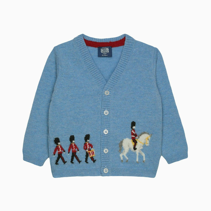Baby Guardsman On Horse Cardigan
