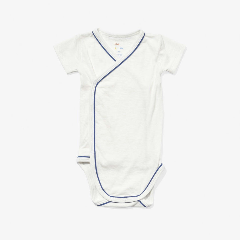 Crossbody Short Sleeve One-piece