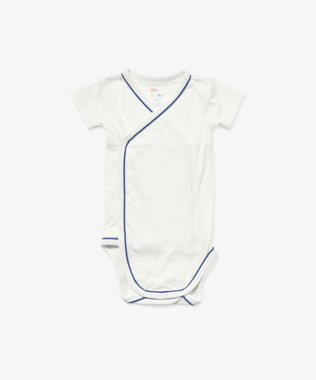 Crossbody Short Sleeve One-piece