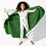 Christmas Tree Farm Bamboo Kids Pajamas