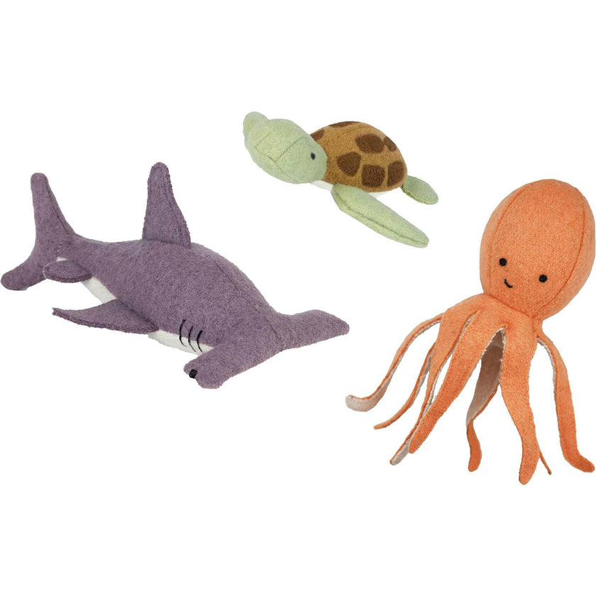 Holdie 3-Friends Animal Toy Set