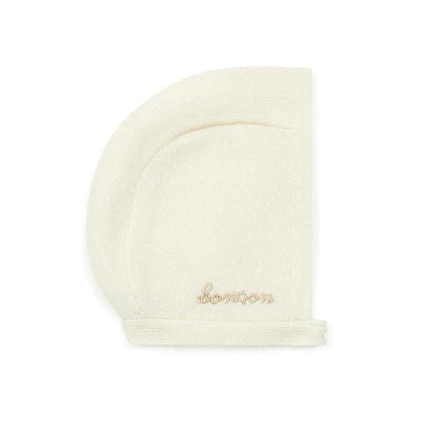 Cashmere Baby Bonnet, Cream